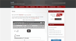 Desktop Screenshot of lurchmath.org